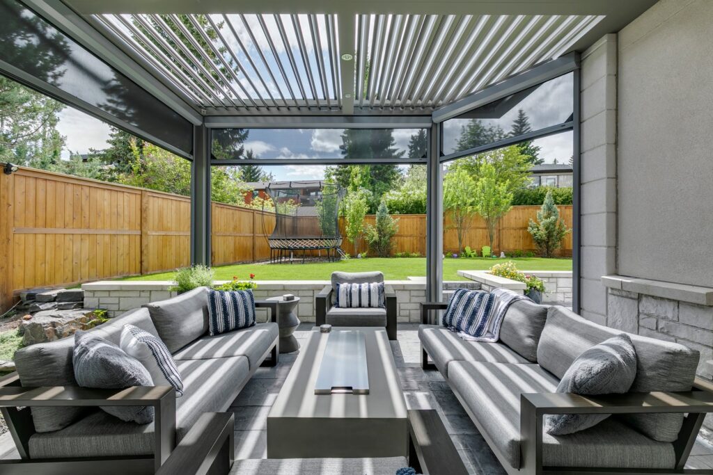 Motorized Pergola X Builder In Menlo Park, CA | StruXure NorCal